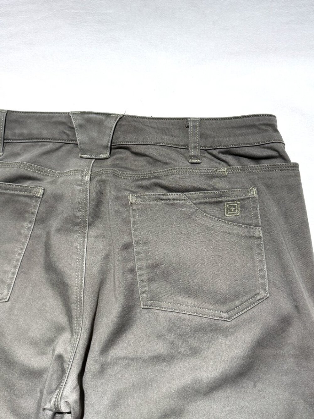 5.11 Tactical Wyldcat Womens Pants 12 Long Gray zip Leg Heavy Duty Stretch